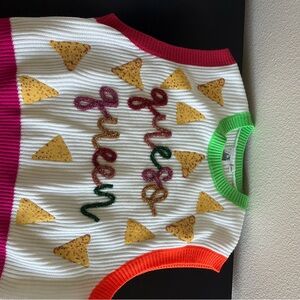 Queen of Sparkles Queso Queen Vest Size XS